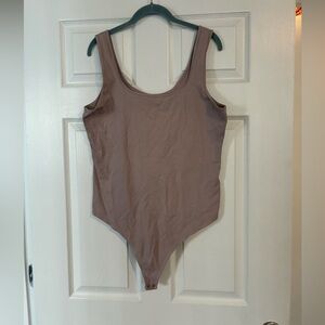 Abercrombie & Fitch - Mauve Scoop Neck Bodysuit